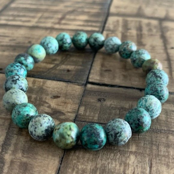 Multicolor Turquoise Handmade Chakra Bracelet - Picture 5 of 9